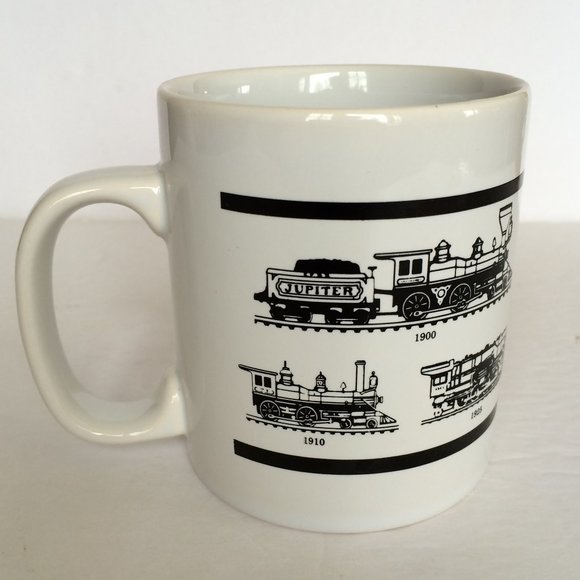 Illustrated History of Steam Locomotives Coffee Mug Series 3 Coloroll England - Picture 3 of 7